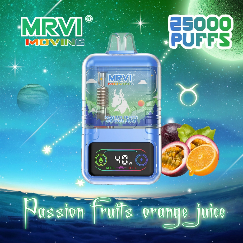 MRVI Moving 25K Puffs — Passion Fruit Orange Juice