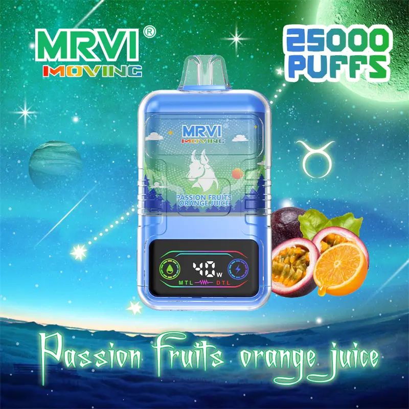 MRVI Moving 25K Puffs — Passion Fruit Orange Juice